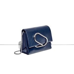 3.1 Phillip Lim Alix Micro Crossbody Navy Blue